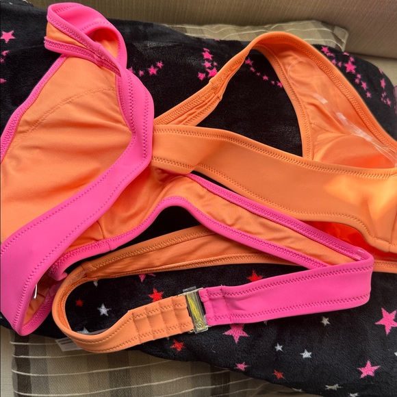 Victoria's Secret Pink and Orange Bikini - Picture 3 of 7
